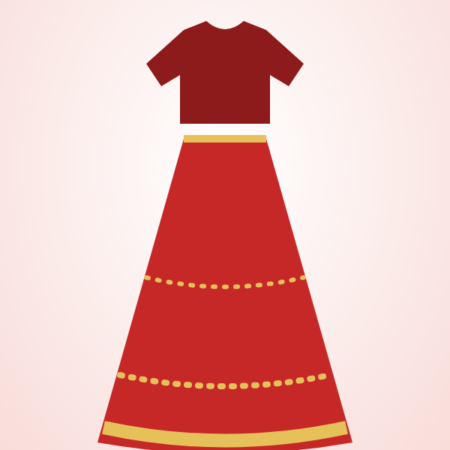 Red Bridal Lehenga Choli
